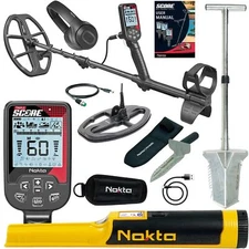 Nokta Triple Score (Score 3) PRO PACK Metal Detector with Advantage Package
