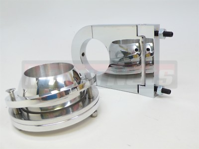 2" Swivel Base Floor Mount +3.5" 3-1/2" Chrome Billet aluminum Column ...