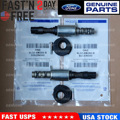 #ad 2PC Genuine Ford Solenoid 8L3Z 6M280 B VCT For 04 10 F 150 Expedition 4.6L 5.4L $47.99