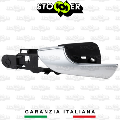 NISSAN VIVARO - Maniglia Apriporta Interna Nera Porta Scorrevole Per Opel Vivaro Dal 2006 Al 2014 Lato Destro Passeggero