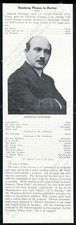 1914 cantor Bernard Steinberg photo NYC recital set list vintage print article