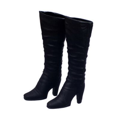 heel long boots