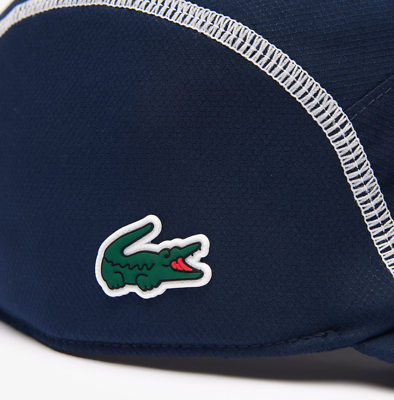 Lacoste Color-Block Tennis Cap Unisex Adjustable Sports Hat Lacoste Color-Block Tennis Cap Unisex Adjustable Sports Hat