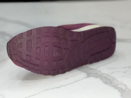 Nike Air Max 1 Premium SC Jewel Bordeaux Burgundy Suede Uk 4 Eur 37.5 AA0512-600 - Picture 12 of 16