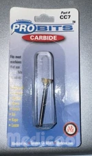 Medicool Nail Drill Bit GOLD CARBIDE  Inverted Back Fill Bit for Nails *NEW  CC7