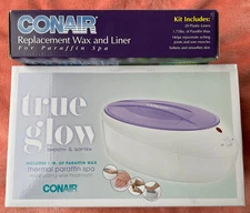Conair True Glow Thermal Paraffin Spa Moisturizing System Feet Hands Therapy SET