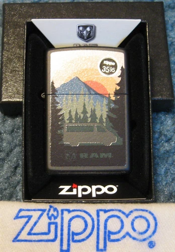 ZIPPO RAM ProMaster VAN 48764 DODGE Empty Lighter SEALED Mint in Box NEW Sunset