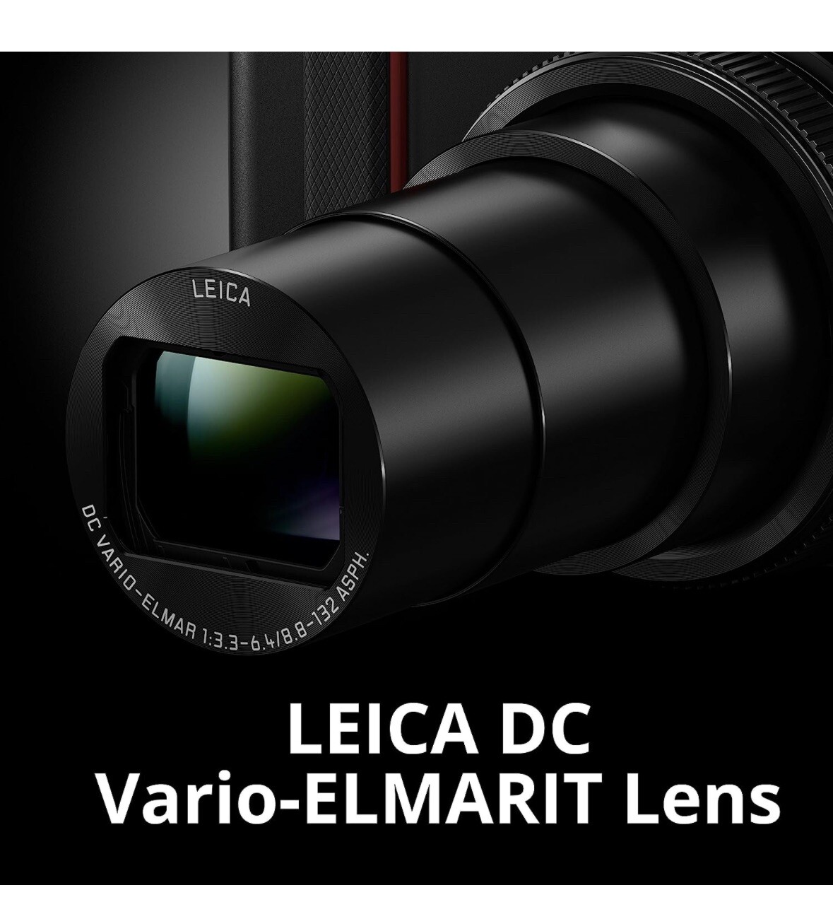 Panasonic LUMIX ZS200 20.1 MP Digital Camera Black Refurbished