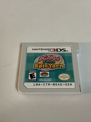 Kirby's Extra Epic Yarn (Nintendo 3DS, 2019) Cart Only- Fast Shipping