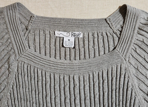 RXB WOMENS MEDIUM LONG SLEEVE PULLOVER SWEATER/DRESS WITH FLARED SLEEVES - Picture 11 of 14