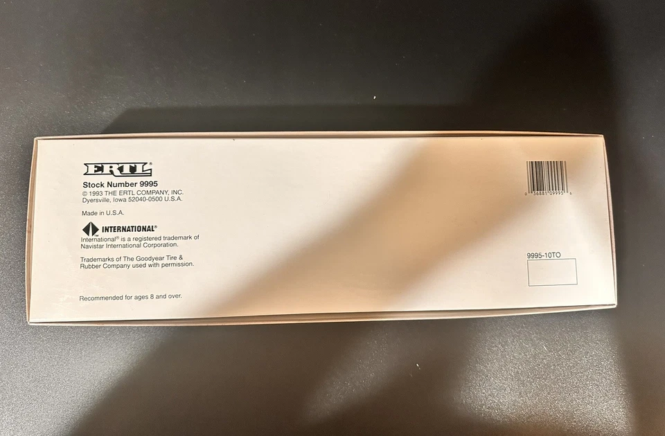 Transportador Ertle 1993 edición limitada 1/64 #21 Morgan Shepherd Citgo nuevo Foto 3 de 3