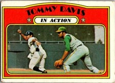 1972 Topps - In Action Tommy Davis #42