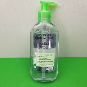 garnier micellar foaming gel cleanser