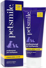 Petsmile VOHC Pet Toothpaste 2.5oz – Cat & Dog Teeth Cleaning – London Broil