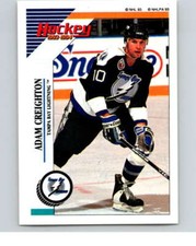 1993-94 Panini Stickers Hockey  #215 Adam Creighton  Tampa Bay Lightning V83787