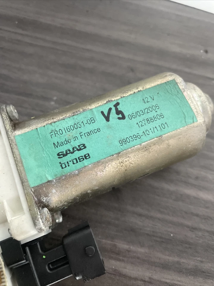 Motor de ventana eléctrica Saab 9-3 2003-2011 Foto 2 de 3