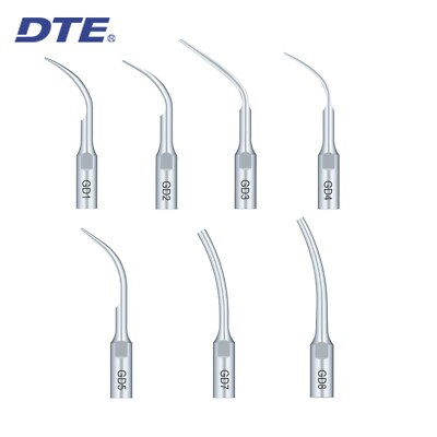 5 Embouts Scaler Ultrasonique Dentaire Woodpecker GD4 - Compatible SATELEC, ACTEON, NSK
