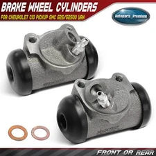 2x Front/Rear Drum Brake Wheel Cylinders for Chevy C10 Pickup GMC G25/G2500 Van