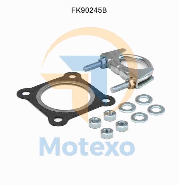 FK90245B Katalysator Montagesatz Volkswagen Polo 1.6 4/1996 --image
