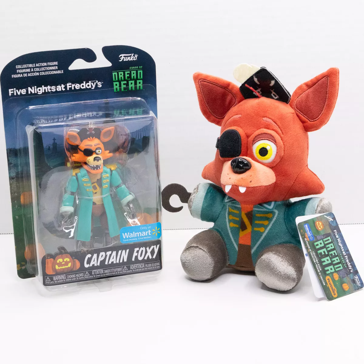 Funko Plush: Five Nights at Freddy's: Curse of Dreadbear - Captain Foxy 7  - Walmart Exclusive