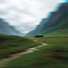 Digital picture Countryside mountain printable file