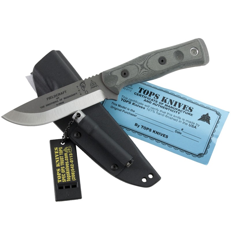 TOPS Brothers of Bushcraft Knife - Highly rated Buy It For Life recommendation