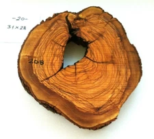 12x11 inc. Unique Olive Root Burl Slab, Wonderful Olive  Wood for Table Making.
