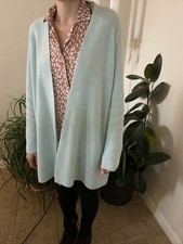NWT Eileen Fisher Clearwater Superfine Merino Long Cardigan Size XS MSRP 328