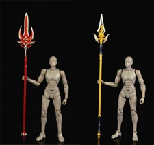 1/12 8.5'' Ancient Long Spear Lance Halberd Weapon For 6'' Action Figure Body 