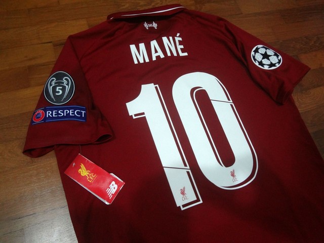 Authentic 2018/19 Liverpool Home Jersey Sadio Mane Medium | eBay