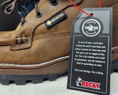 Men's 8 Rocky Outback Gore-Tex waterproof hiking boots 8729 | eBay