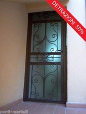 CANCELLO PORTONE in Ferro Battuto Personalizzato . Cod. 571 . Detrazioni 50%