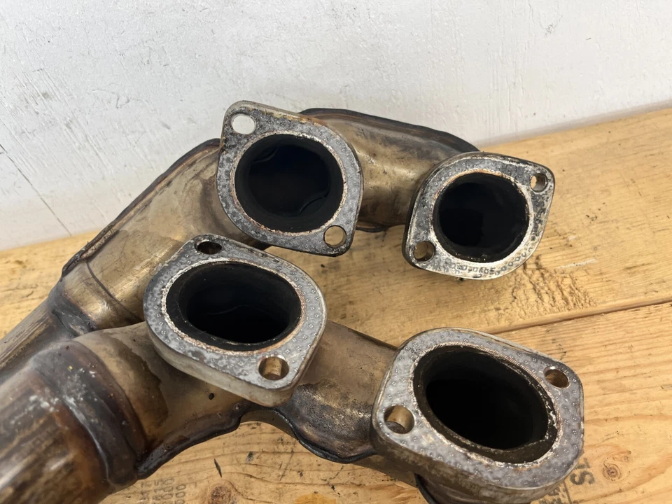 95-98 BMW E38 740i 740iL CILINDRO COLECTOR DE ESCAPE IZQUIERDO 5-6 y 7-8 OEM Foto 4 de 4