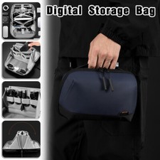 Protable Travel Storage Bag Waterproof Tech Organizer Friendly Charger Cable Bag