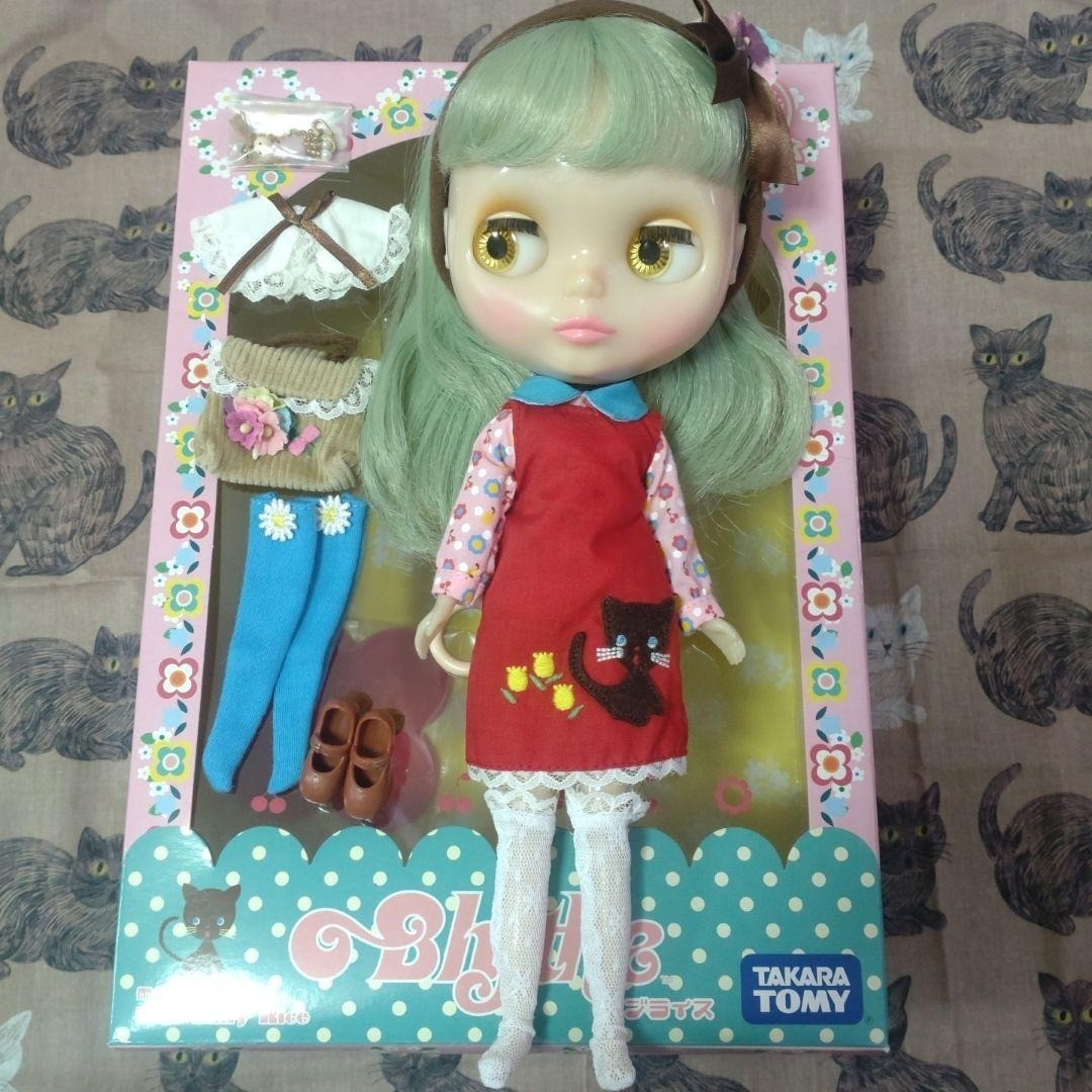 2008 Neo Blythe TAKARA TOMY Miss Sally Rice Dress Up Doll Figure RARE