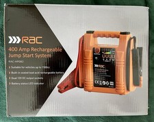 RAC-HP082 Jump Starter Kit (with 3-Pin Power Supply Adapter, 15V UK Mains)
