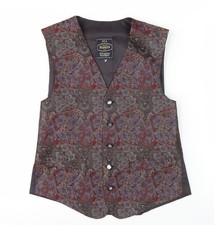 Brown's C&A Men's Multicoloured Waistcoat M Floral