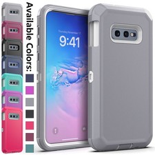 For Samsung Galaxy S10e Heavy Duty Protective Cover Hybrid Rugged Phone Case