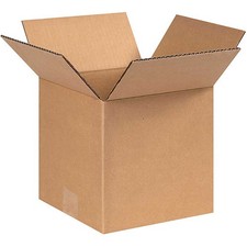8" x 8" x 8" Cube Cardboard Corrugated Boxes Lot of 25