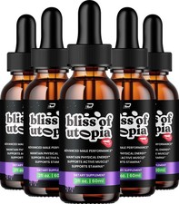 (5 Pack) Bliss of Utopia – BlissofUtopia Extra Strength All Natural Energy