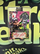 2025 Wild Card Pink Anna Leigh Waters 1/1 Auto On Card Joker Pickleball