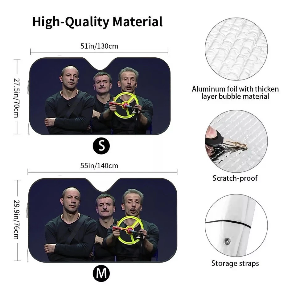 PARASOLE PARABREZZA TRIO ALDO GIOVANNI GIACOMO SUBARU BARACCA SV SKETCH TEL CHI - Immagine 2 di 4