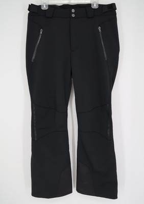 Emporio Armani EA7 Mens Large Black Technical Ski Snow Pants Trousers Straight