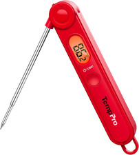 TP03B Digital Meat Thermometer for Cooking, Instant Read Thermometer with Backli