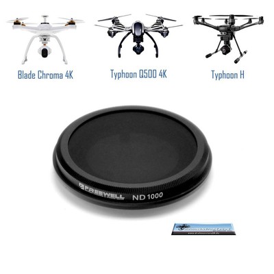 Freewell ND1000 Filter für Yuneec Typhoon H - Q500 4K - Blade Chroma 4K