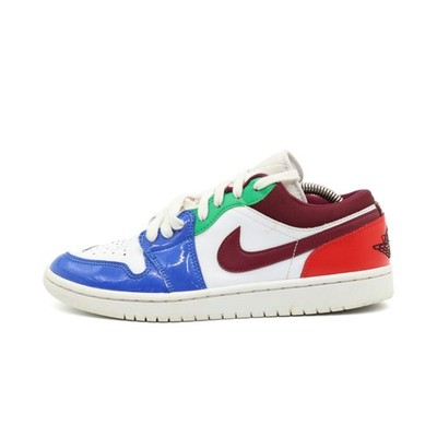Nike Damen Air Jordan 1 Low SE Multicolor Sneaker Weiß Limitierte Auflage EU 40