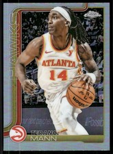 2025-26 Topps Chrome #9 Terance Mann Refractor