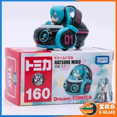 INNZA Takara Tomy Dream Tomica No.160 Hatsune Miku Alloy Car   Kids Gift Toy