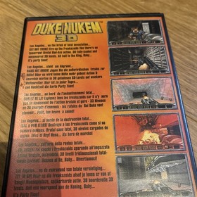 Duke Nukem 3D Sega Saturn Game Complete PAL Boxed with Manual