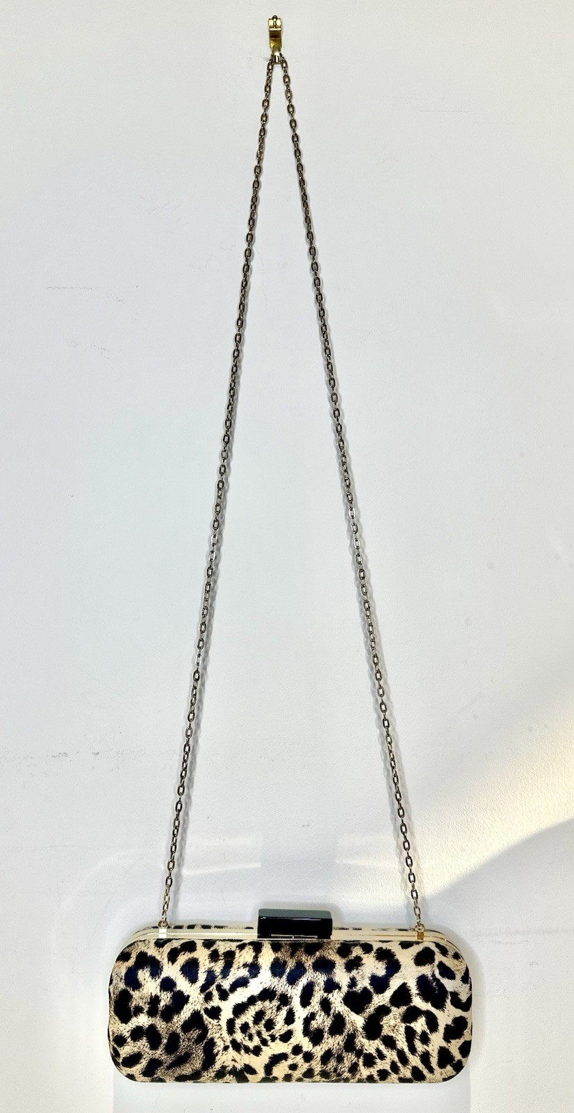 Red Herring Leopard Print Rectangular Clutch Bag … - image 2